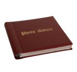 آلبوم چسبی رنگ زرشکی - تصویر 4